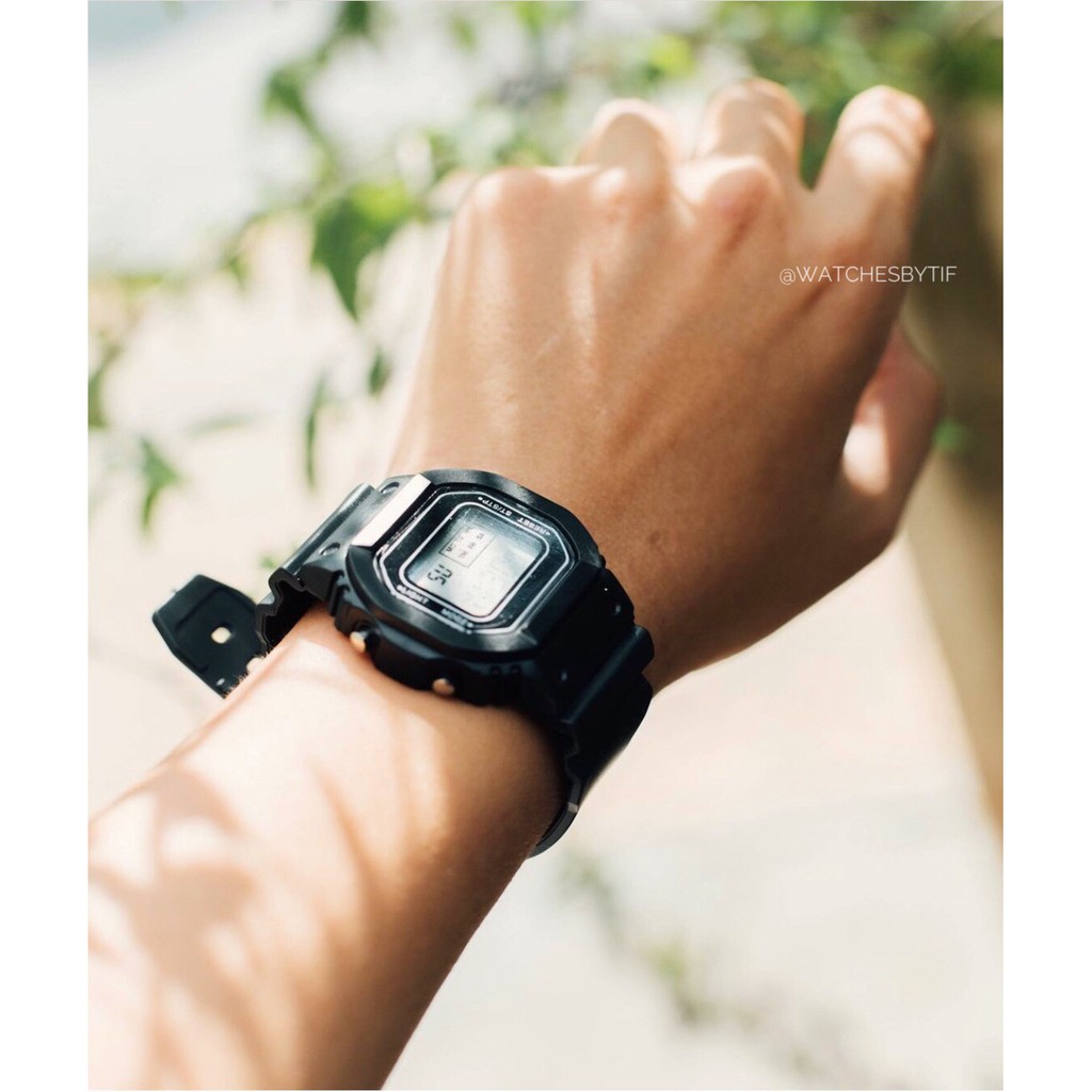 Đồng hồ thể thao nam nữ CHUBBIE full black đồng hồ điện tử unisex Watchesbytif size 35mm kèm báo thức đi học đi chơi | BigBuy360 - bigbuy360.vn