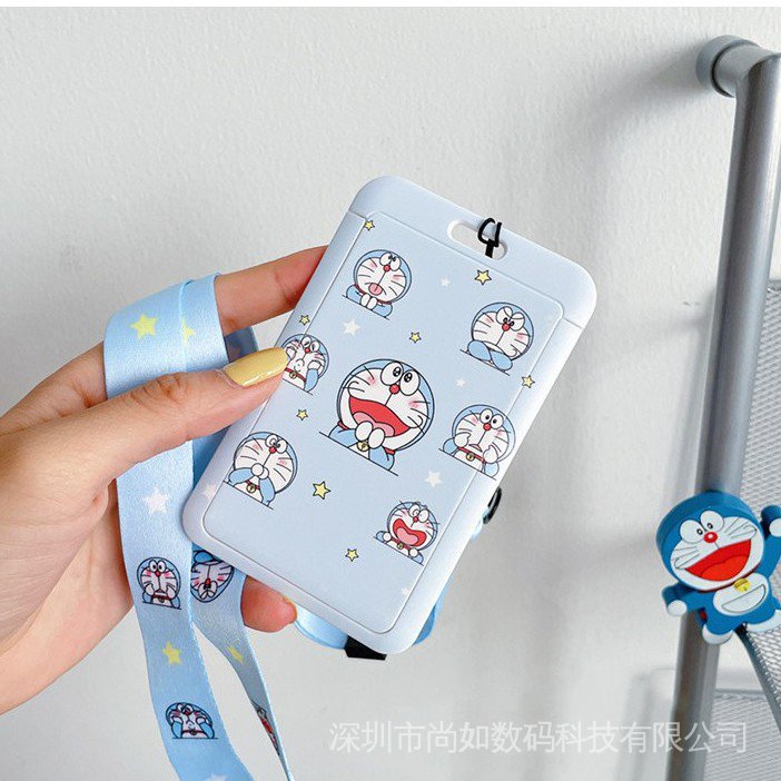 Disney Dây Đeo Thẻ Nhân Viên/Thẻ Học Sinh Nhật Bản In Hình Cậu Bé Bút Chì Shin-Chan Kanahei