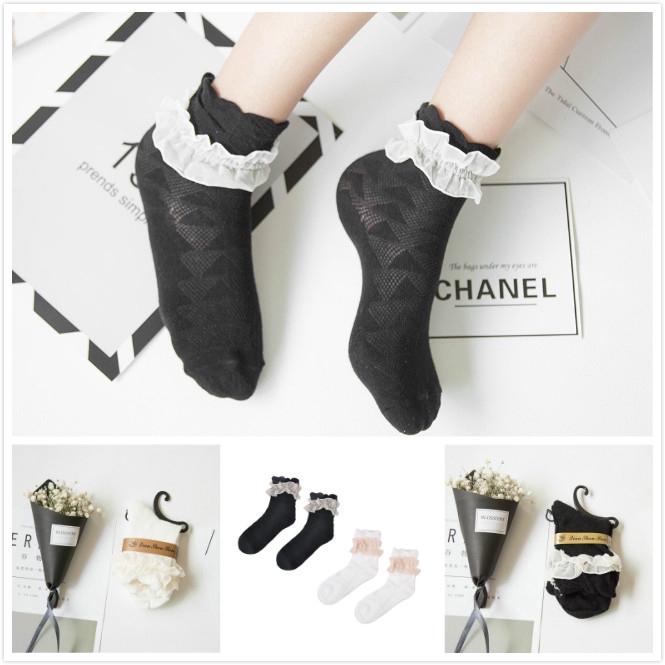 Đôi vớ chân phong cách Nhật Bản thời trang nữ tính