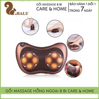Máy massage cổ, gối massage cổ hồng ngoại 8 bi cao cấp hàn quốc, bảo hành 6 tháng