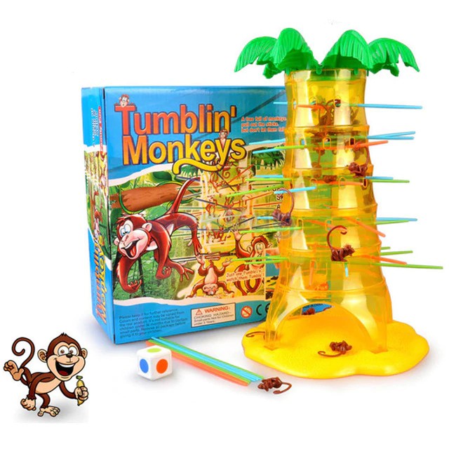 Khỉ Leo Cây Rút - Falling Monkey Game - Loại Tốt