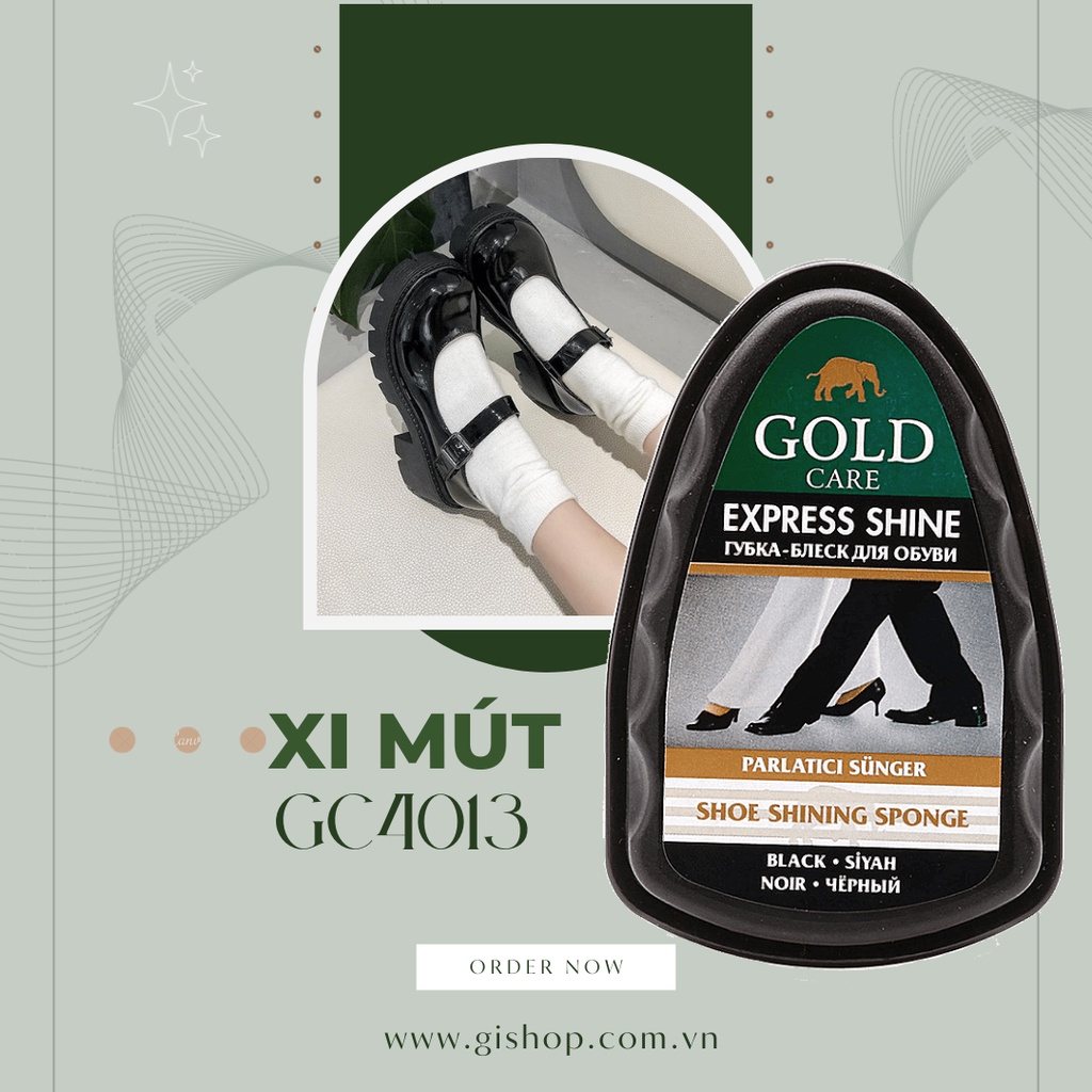 Xi Mút Đánh Bóng Da, Giày GoldCare GC4013