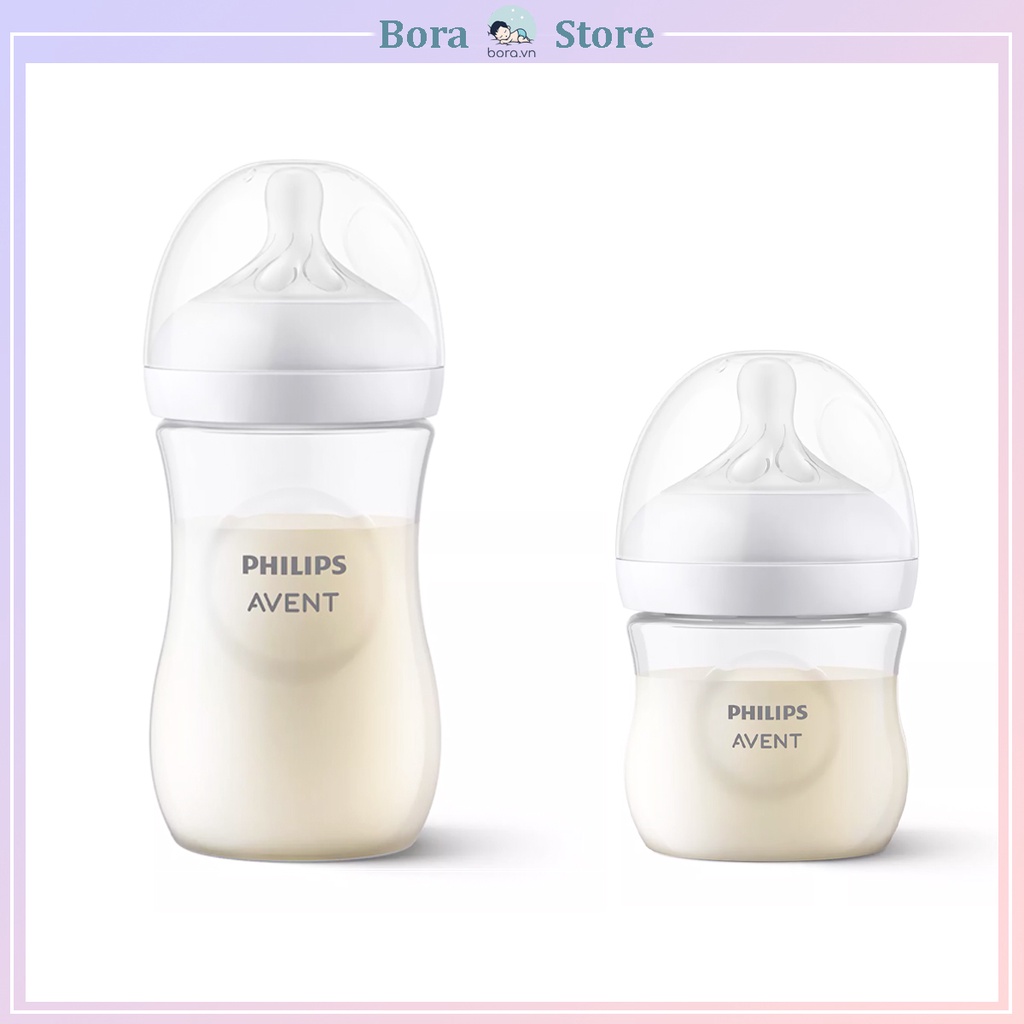 Bình sữa Avent Natural 125ml 260ml phiên bản 2021