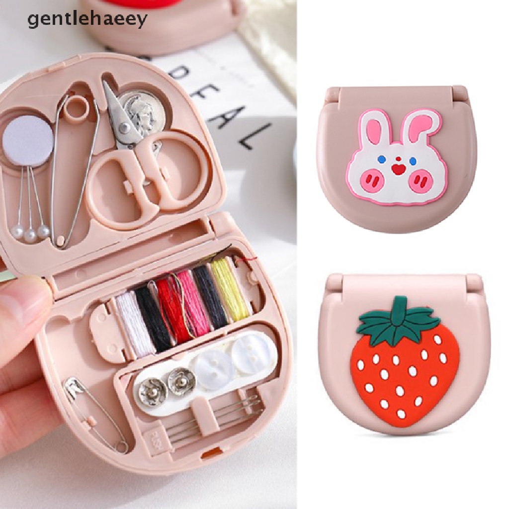 1 Hộp Đựng Kim Chỉ May Nút Áo Mini Tiện Dụng Mang Theo Du Lịch