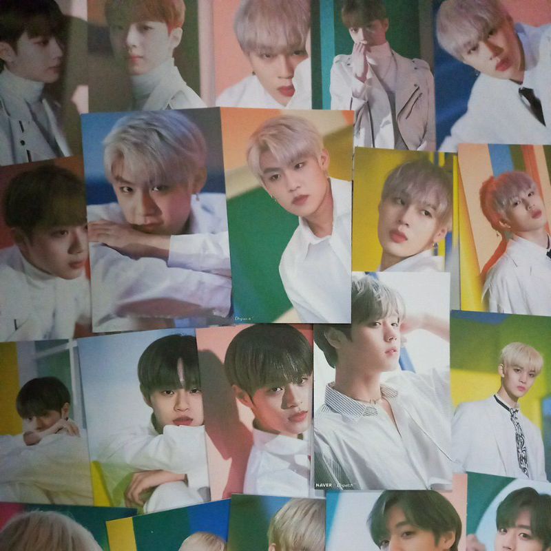 Lomo card 54 ảnh WANNA ONE Behind the scene Spring Breeze + Naver x Dispatch 2