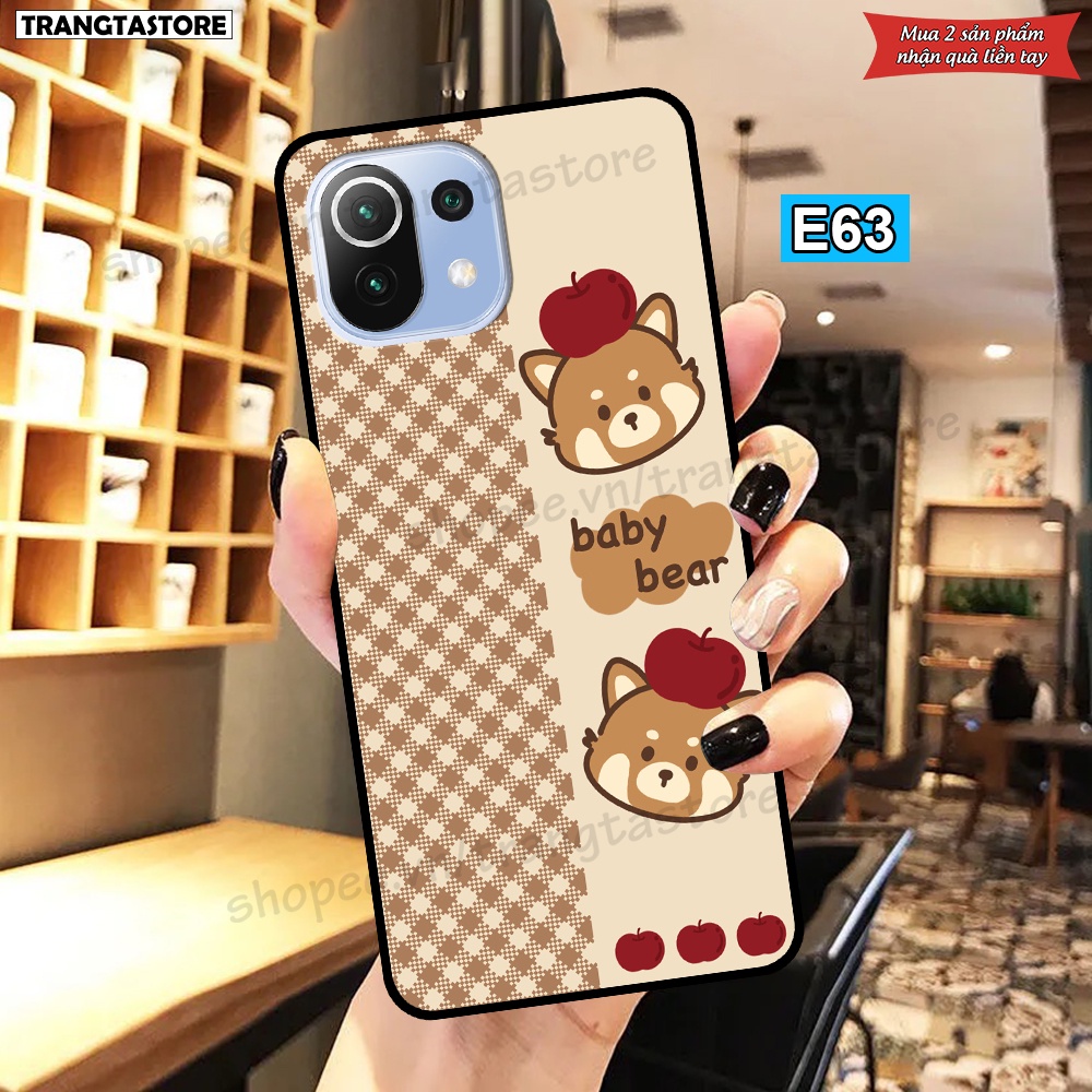 Ốp lưng Xiaomi Mi 11 5G - Mi 11 Lite 5G - Mi 11 Lite 5G NE in hình siêu dễ thương - siêu bền.