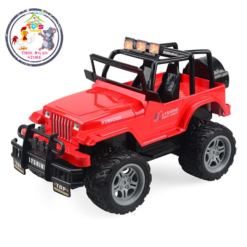 Xe ô tô điều khiển từ xa kiểu Jeep vượt địa hình