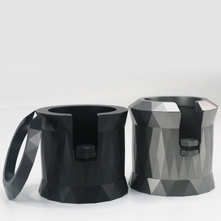 Giá đỡ máy pha cà phê Espresso màu đen
