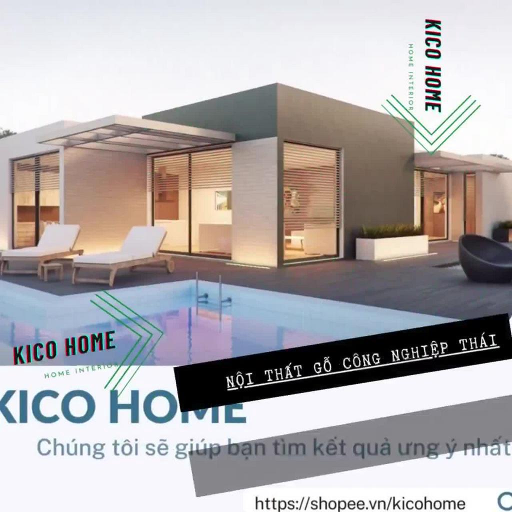 Kệ Tivi TV 106 KICO HOME, kết hợp để phòng ngủ