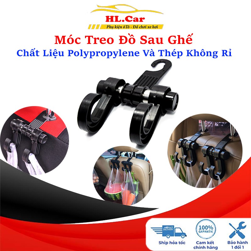 Móc Treo Đồ Sau Ghế Ô Tô Giá Rẻ - 1 Chiếc Ver 3