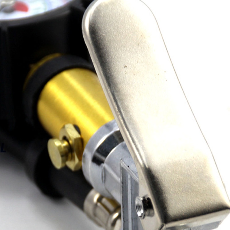 Máy Đo Áp Suất Lốp Xe Kỹ Thuật Số 220 PSI Kèm Ống Dẫn Linh Hoạt