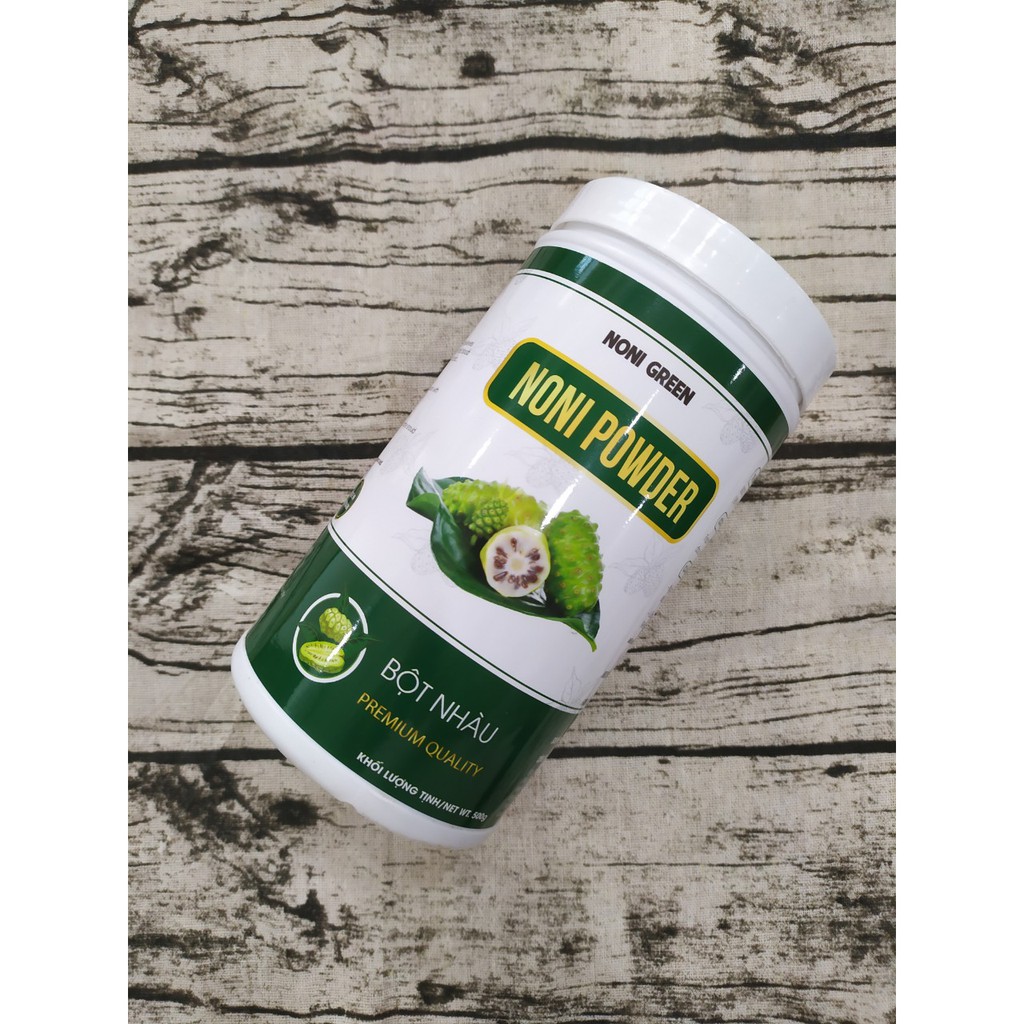 Bột Nhàu (100% Noni Powder ) chai nhựa 500g bột