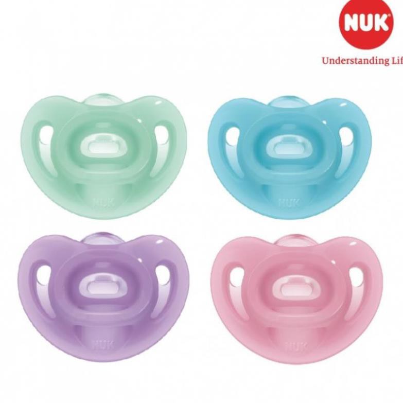 Ti giả NUK Sensitive Silicone 0-6m, 6-18m