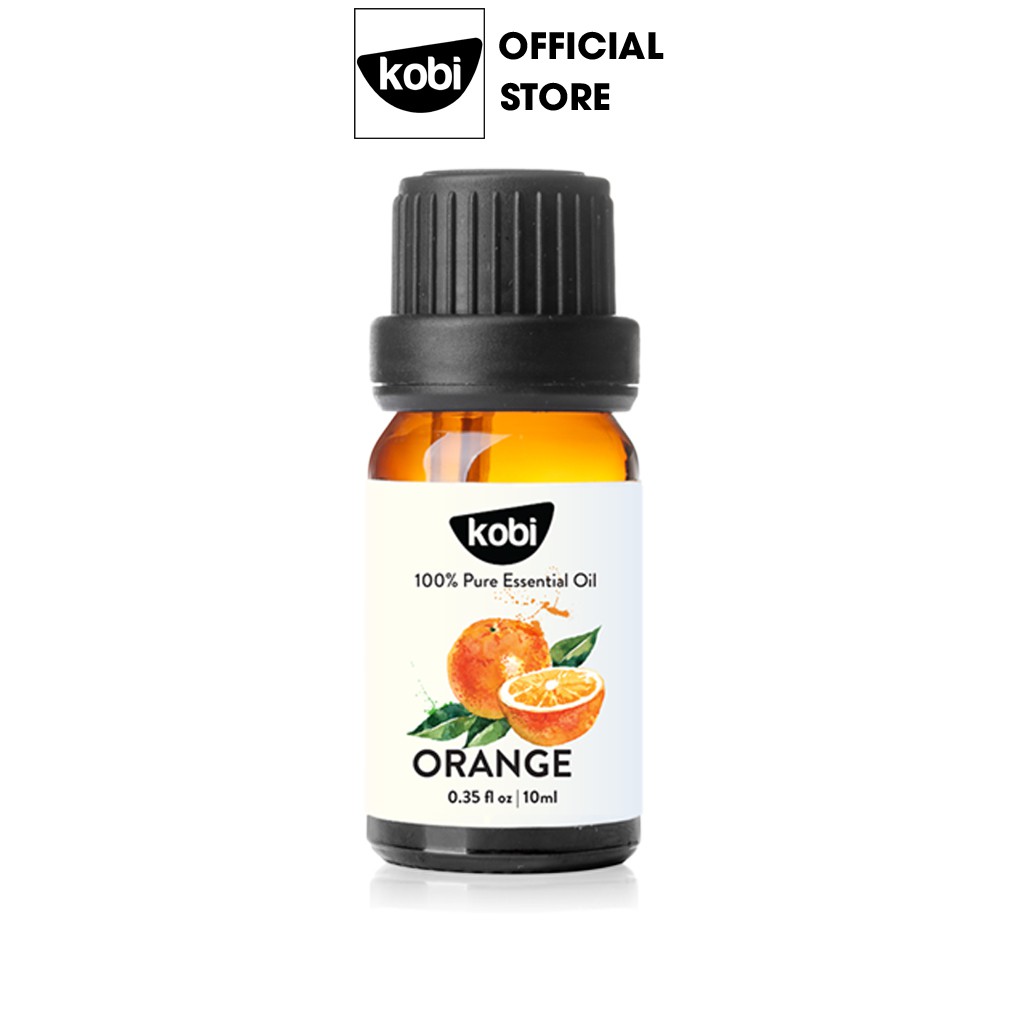 Tinh dầu Cam Ngọt Kobi Orange essential oil giúp thơm phòng, chống trầm cảm, kích thích miễn dịch - 10ml