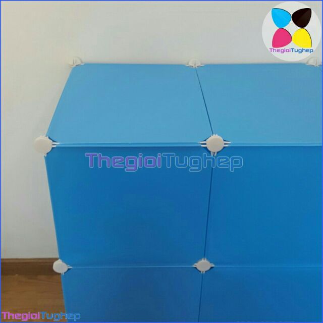 Tủ nhựa ghép 6 ô size lớn hình Tháp