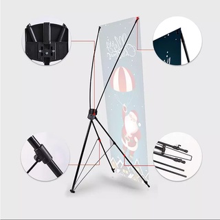 Chân đế STANDEE chữ X cường lực treo banner loại tốt kiểu hàn quốc