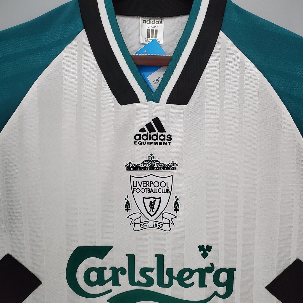 Áo Bóng Đá Đội Tuyển Liverpool 93-95 Phong Cách Retro