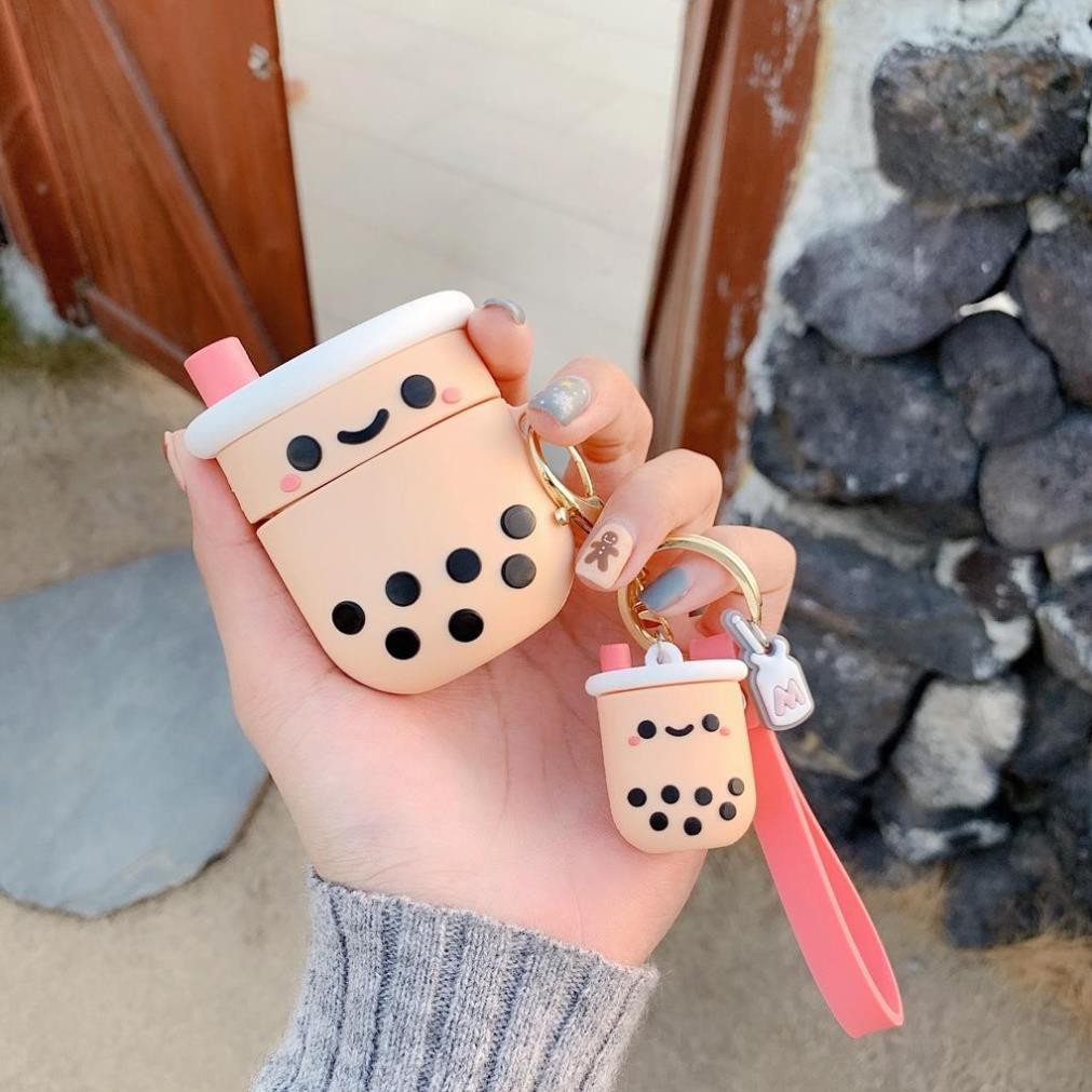 Vỏ Bảo Vệ Bao Đựng Hộp Sạc Tai Nghe, Case Airpods 2/3/1/i7/i9/i12/Pro/TWS - Sillicone Mềm, Hoạt Hình Dễ Thương 12