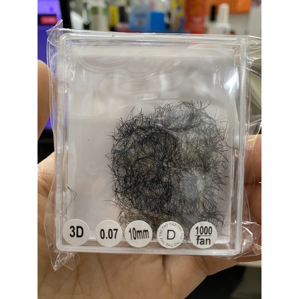 Mi Fan 3D, Mi Nối 3D 1000 fan/hộp, Mi 3D Độ Cong C, CC, D/0.07 đủ độ dài