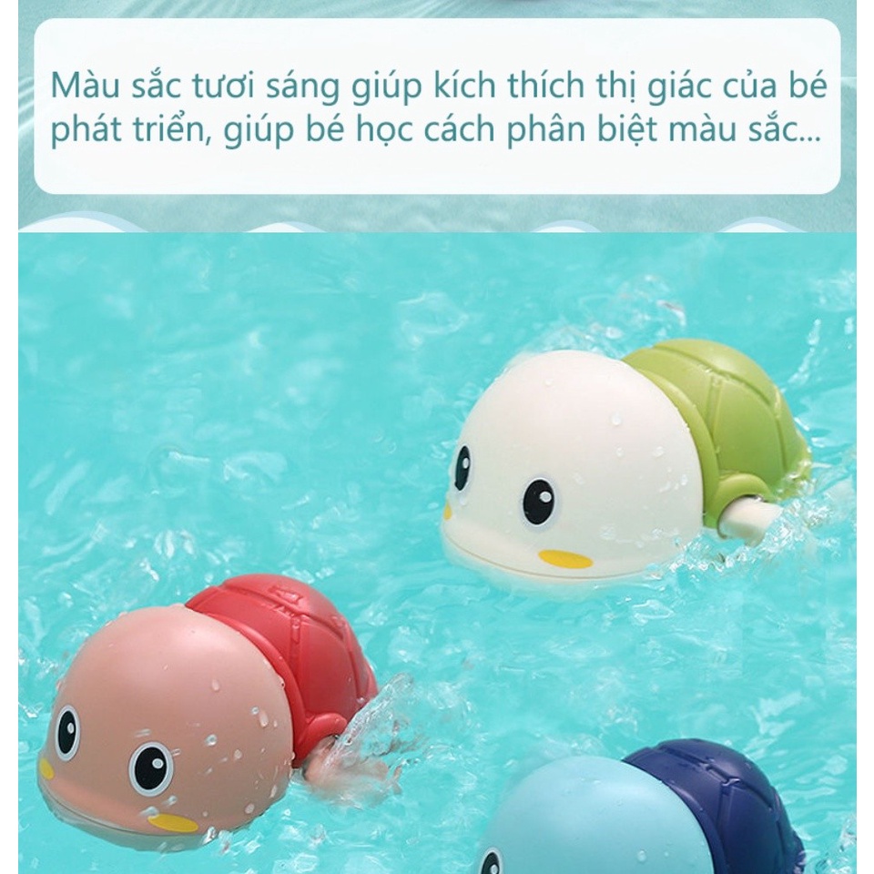 Đồ chơi trong bể tắm rùa con, vịt con, ếch con tinh nghịch OK-8098 dành cho bể bơi Intex