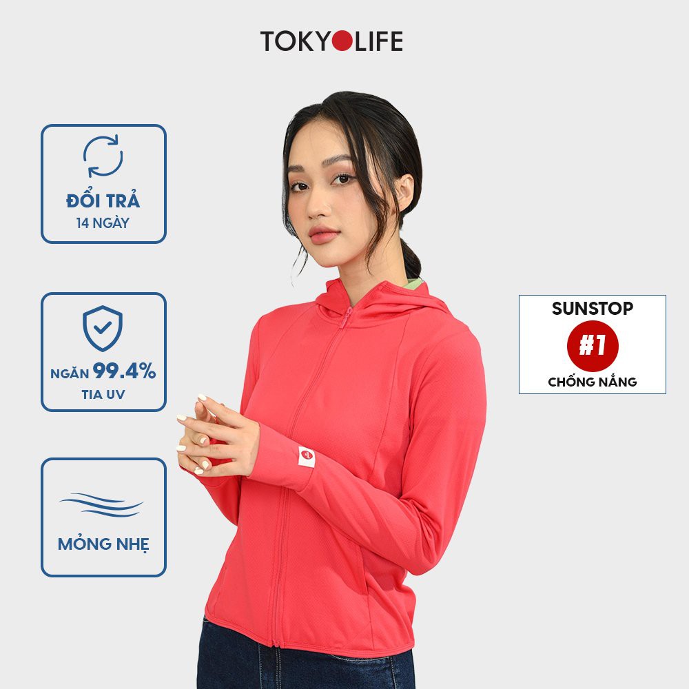 Áo khoác chống nắng Nữ TOKYOLIFE dòng UV Air thoáng mát, siêu nhẹ F9UVJ060E