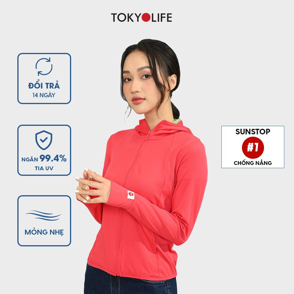 Áo khoác chống nắng Nữ TOKYOLIFE dòng UV Air thoáng mát, siêu nhẹ F9UVJ060E