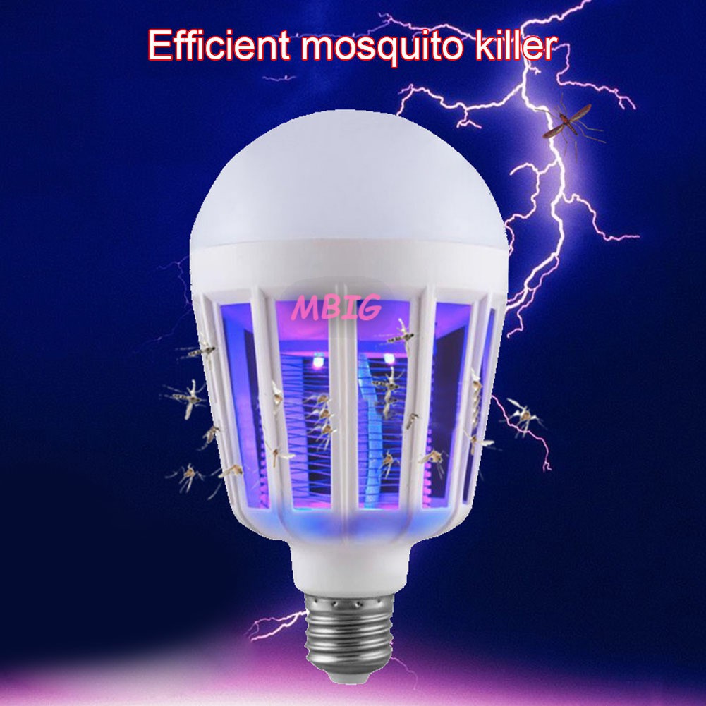 Bóng đèn LED E27 chống muỗi tiện dụng cho trong nhà/ngoài trời