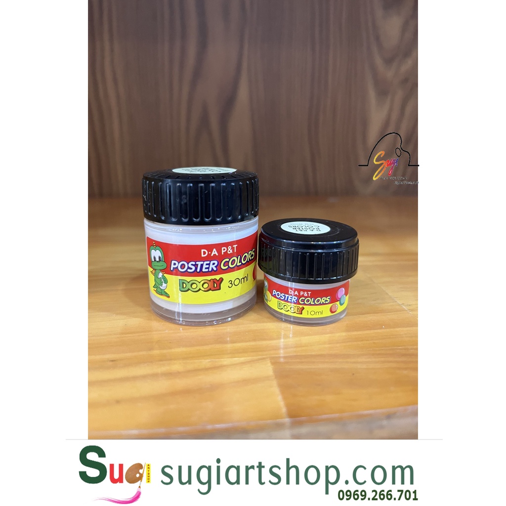 Màu Dooly, Màu Poster Dooly 10ml / 30ml bán lẻ-