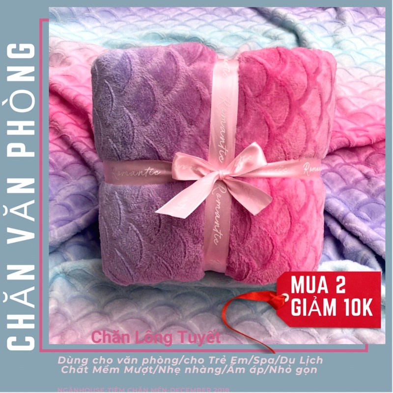 ♥️CHĂN LÔNG TUYẾT ĐA NĂNG-SIZE 1M2X1M6-GỌN/NHẸ/ẤM