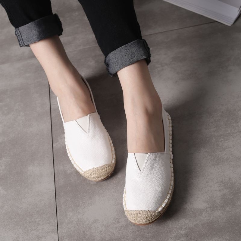 Giày Lười Đan Cói Đế Bằng Thời Trang 2020 | BigBuy360 - bigbuy360.vn