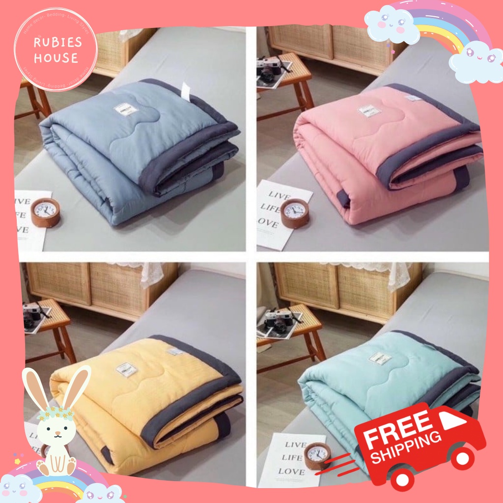 Chăn Hè Chất đũi mềm mát, chăn muji, zara nhập khẩu Kèm Túi chính hãng ( size 2mx2m3 )