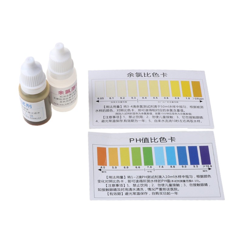 pur/ Practical pH A2O Water pH OTO Dual Test Kit with Test Card for 100-125 tests