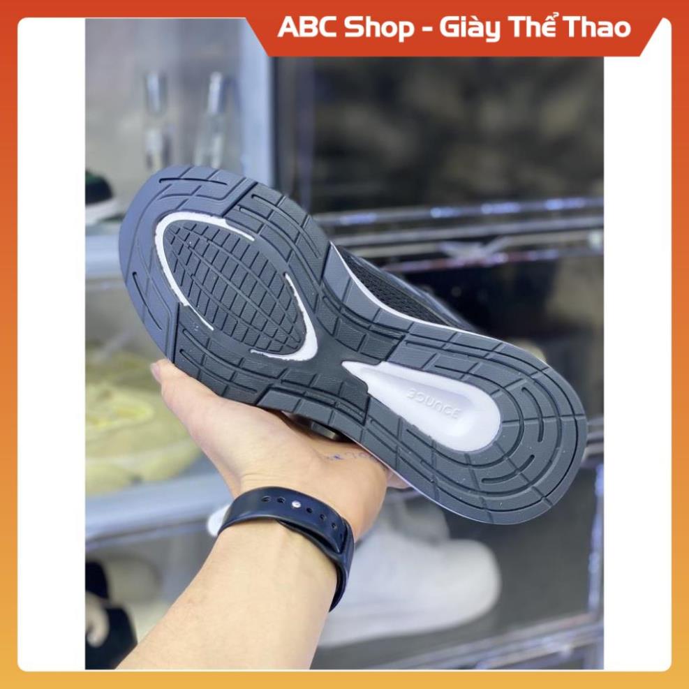 Giày Sneaker Eqt 2022 Màu Đen Đế Trắng Nam Nữ, Giầy thể thao EQT full phụ kiện ABC Shop