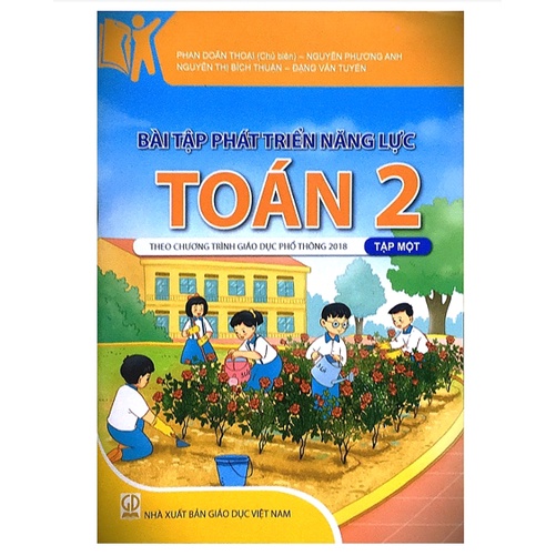 Sách - Bài tập phát triển năng lực môn Toán lớp 2 tập 1 - Theo chương trình giáo dục phổ thông 2018