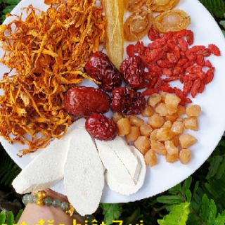 set canh bào ngư dưỡng sinh ( 4 con bào ngư)