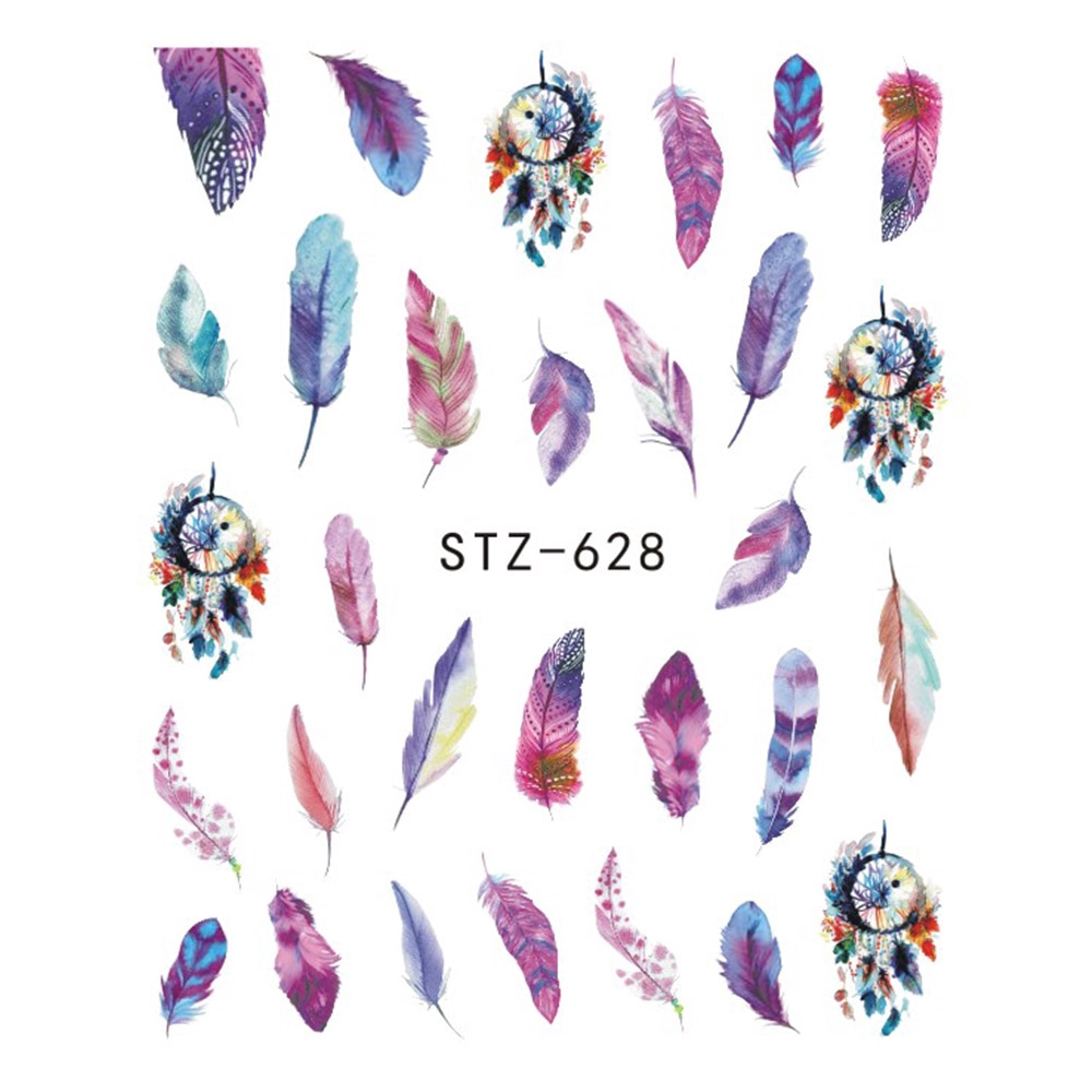 [Hàng mới về] Miếng hình dán trang trí móng tay họa tiết xinh xắn đẹp mắt