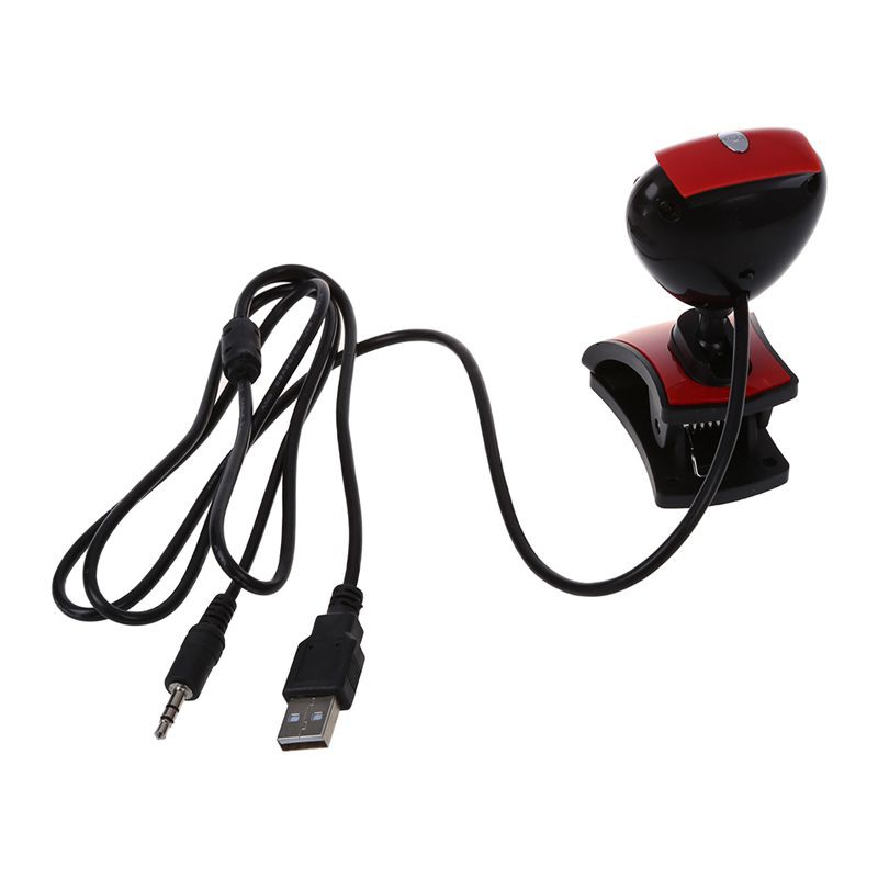 Webcam 6 bóng đèn LED có tích hợp chế đội ban đêm kèm micro cho PC Laptop | BigBuy360 - bigbuy360.vn