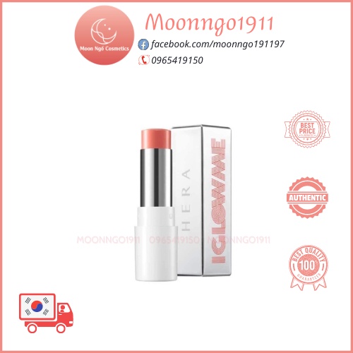 Má Hồng Dạng Thỏi Lâu Trôi HERA I Glow Me Color Glow Stroke Cheek &amp; Eye 1.1g