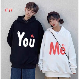 Áo đôi hodie YOU ME
