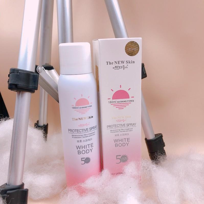 XỊT CHỐNG NẮNG THE NEW SKIN SPF 50+++