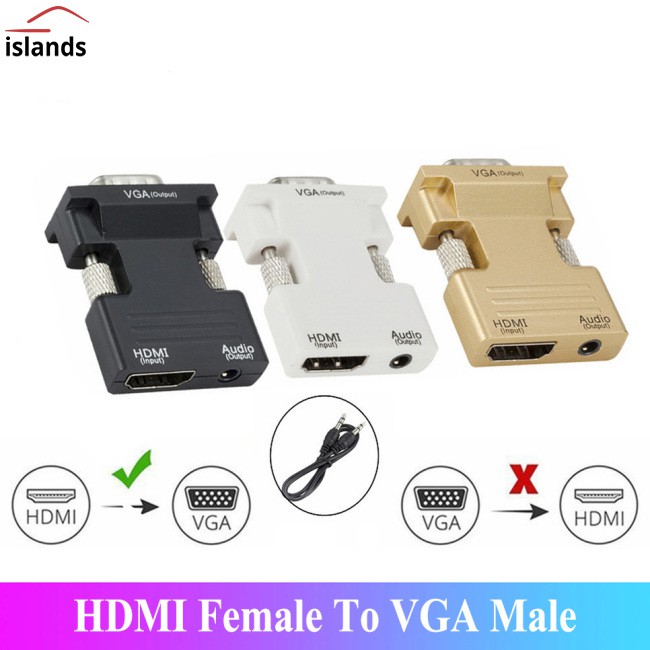 Đầu Chuyển Đổi Cổng Hdmi Sang Vga 1080p