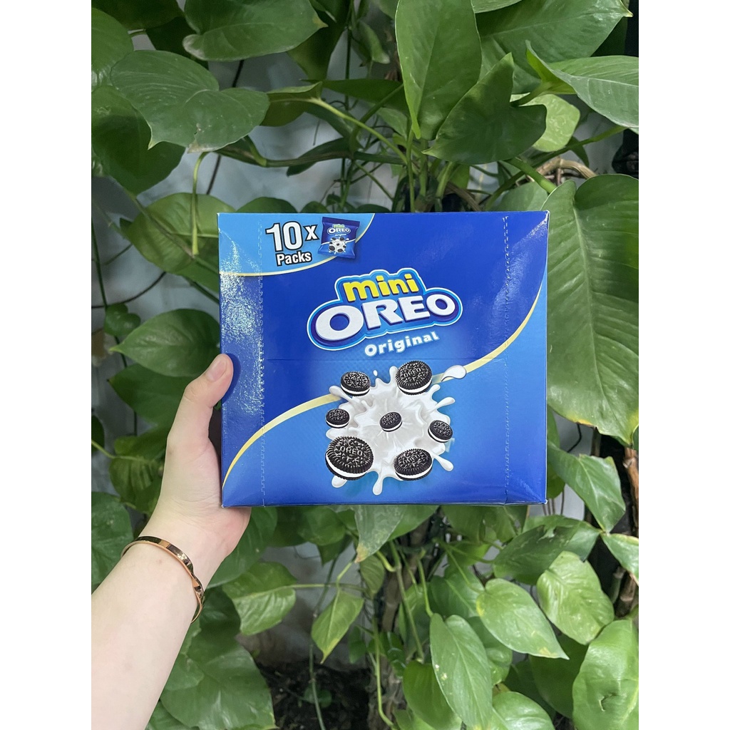 Bánh Quy Sôcôla Oreo Mini Vị Chocolate (Hộp 10 gói)
