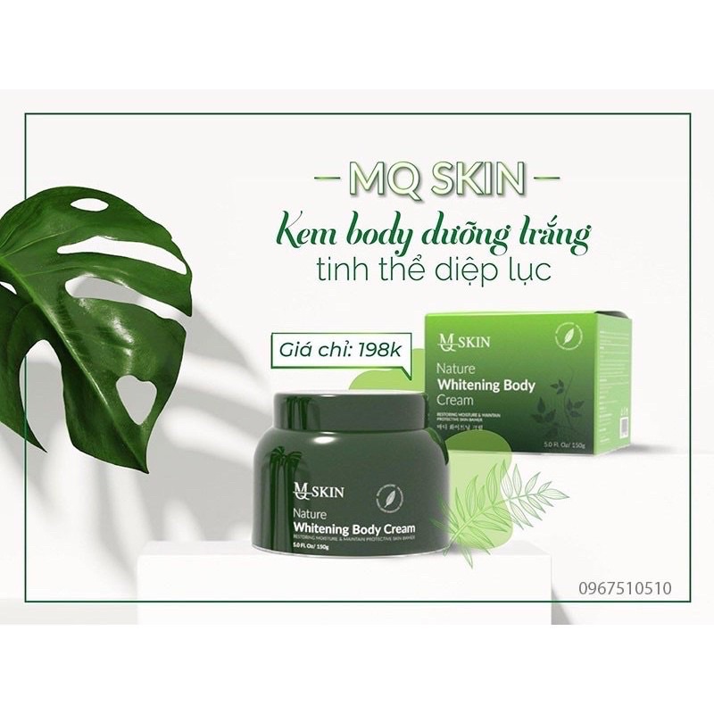 KEM BODY DIỆP LỤC MQ CHÍNH HÃNG