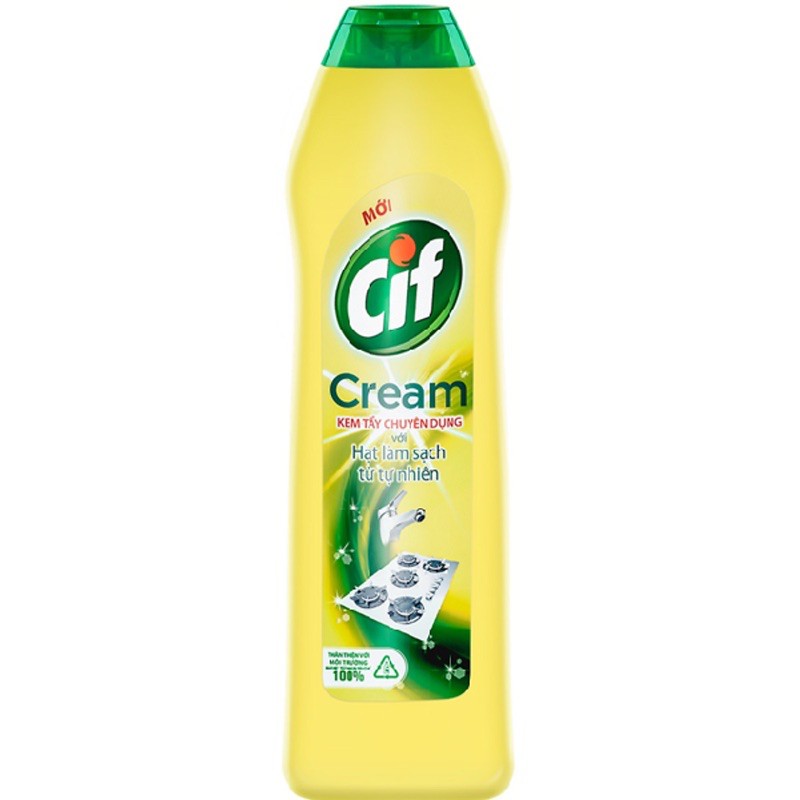 Kem Tẩy Đa Năng Cif Hương Chanh 500ML