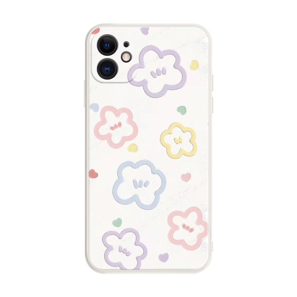 Ốp Điện Thoại Họa Tiết Hoa/ Cherry Cho Xiaomi Mi 11 Lite Pro Mi 9 10 10T POCO F3 X3 NFC M3 M4 Redmi Note 7 8 10S MAX Plus