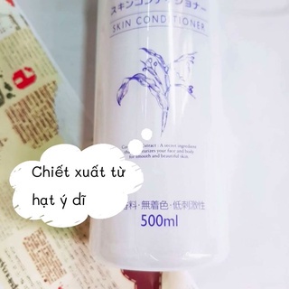 Nước hoa hồng Naturie Skin Conditioner Lotion Nhật Bản 500 ml