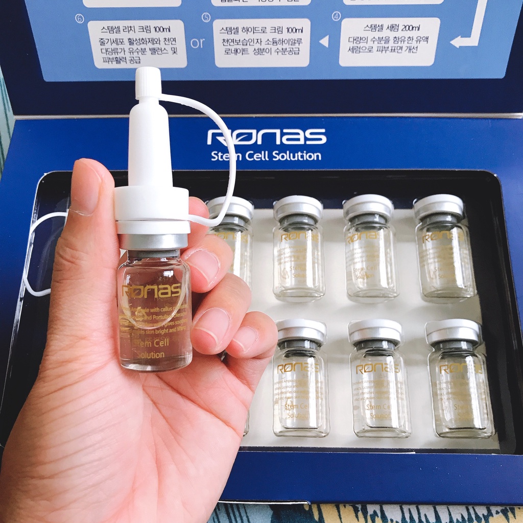 Tế bào gốc Ronas Stem Cell Hàn Quốc chính hãng - lucy store thiết bị vật tư spa