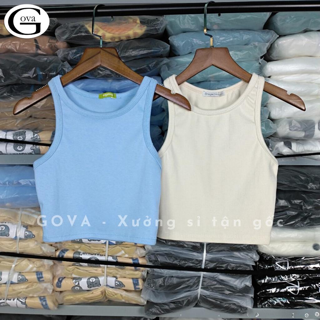 Áo Croptop Ba 3 Lỗ ngược trơn Hot Trend Áo kiểu nữ ôm chất thun Cao Cấp gân mềm mát