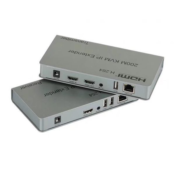 Bộ kéo dài tín hiệu hdmi qua dây mạng lan, Hdmi to lan dài 200m, Tốc độ cao, chất lượng hình ảnh 4K cực xịn