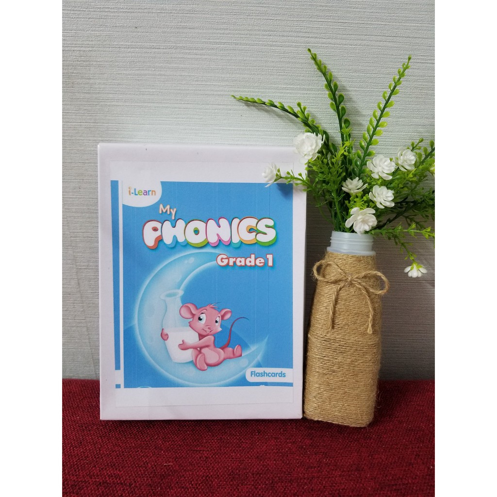 Flashcard I Learn My Phonics Grade 1 (A5 - in 2 mặt)